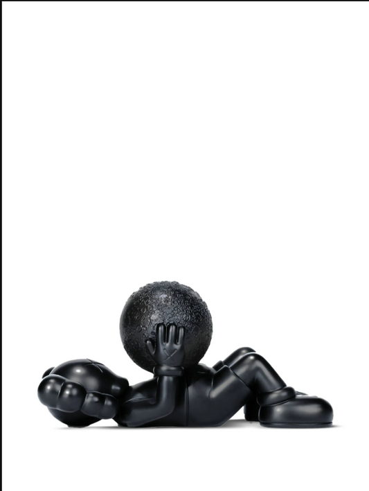 KAWS Night Glow (Editon of 250) "Black" bronze figure